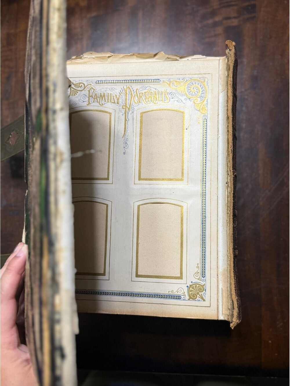 Antique 1880s Holy Bible | Damage | BEAUTIFUL BIBLE - Picture 4 of 11